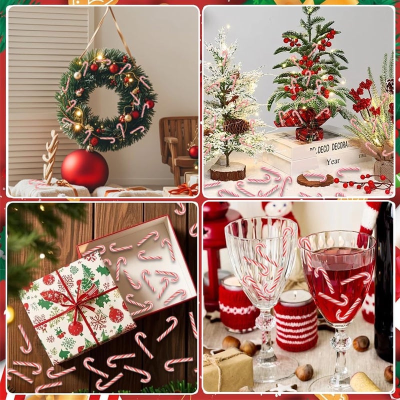 Celltestria Mini Christmas Candy Canes - 80pcs - Image 5